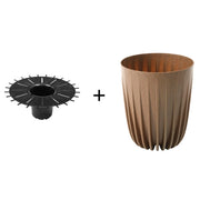 Mira Pot Without Hole 145mm Eco Wood - Home & Garden > Lawn & Garden > Gardening > Pots & Planters > Pots Planting
