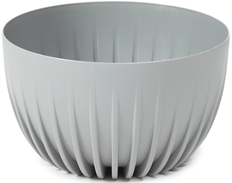 Mira Bowl Pot, Insert and Hole With Plug 240mm Gray - Home & Garden > Lawn & Garden > Gardening > Pots & Planters > Pots Planting