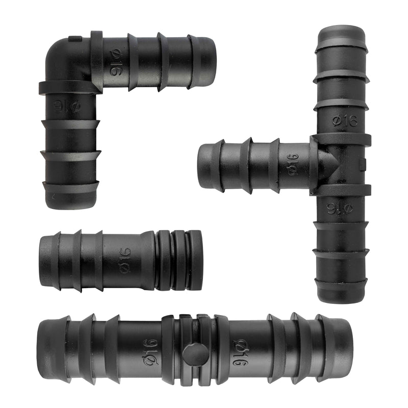 Mix 1/2" Barb Connectors POROUS15 - Home & Garden > Lawn & Garden Garden watering