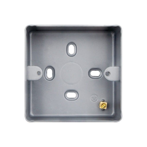 Caradok 1G Plain Sided Surface Box Metalclad Veritage -
