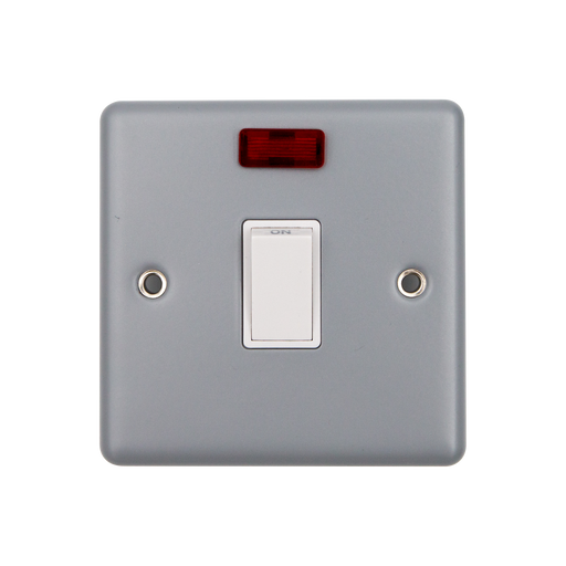 Caradok 20A DP Switch c/w Neon Metalclad Veritage -