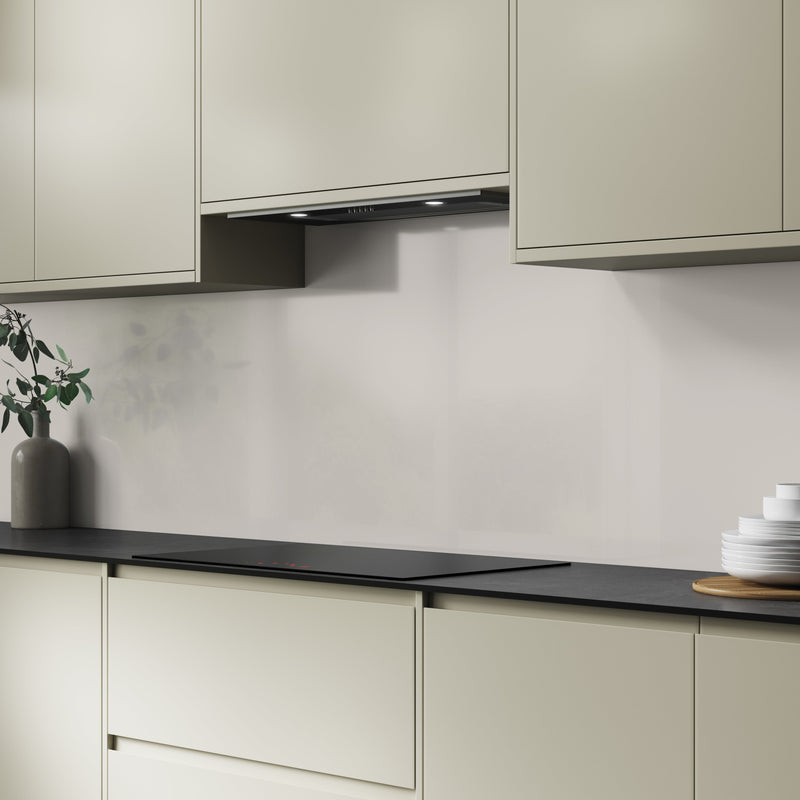 Bushboard Alloy Malibu Grey Aluminium Feature Kitchen Splashback