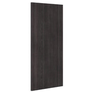 Dark wooden panel on a white background