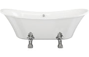 Marcella Freestanding 1760x710x775mm 0TH Bath w/Feet -
