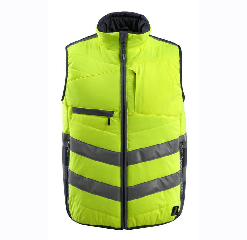 Mascot 15565 Water Repellent Padded Gilet Bodywarmer - HI-VIS JACKETS & COATS