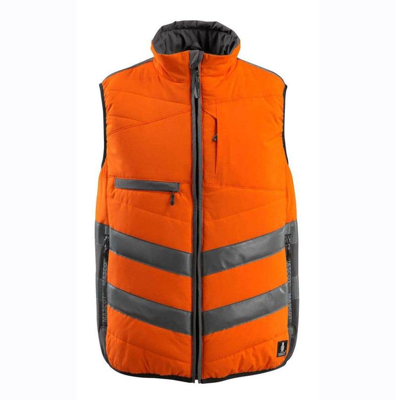 Mascot 15565 Water Repellent Padded Gilet Bodywarmer - HI-VIS JACKETS & COATS