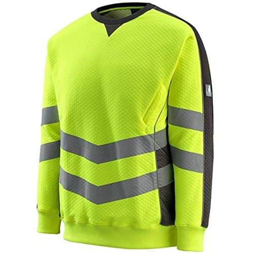 Mascot 50126 Wigton Hi-Vis Sweatshirt Jumper - HI-VIS T-SHIRTS