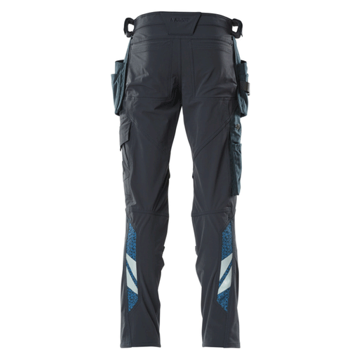Mascot Accelerate 18031 Ultimate Stretch Kneepad Holster Trousers Dark Navy 32" Waist 30" Leg - Apparel & Accessories > Clothing > Uniforms & Workwear > Contractor Pants & Coveralls SALE TROUSERS