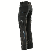 Mascot Adanced 17079 Water-Repellent Stretch Kneepad Work Trouser - Black 32" Waist, 30" Leg - SALE TROUSERS