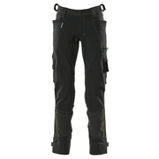 Mascot Adanced 17079 Water-Repellent Stretch Kneepad Work Trouser - Black 32" Waist, 30" Leg - SALE TROUSERS