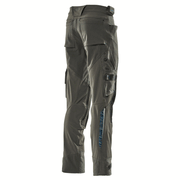 Mascot Adanced 17079 Water-Repellent Stretch Kneepad Work Trouser Grey Dark Anthracite / 27" Waist, 32" Leg - SALE TROUSERS