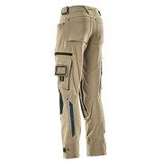 Mascot Adanced 17079 Water-Repellent Stretch Kneepad Work Trouser Khaki - KNEE PAD TROUSERS