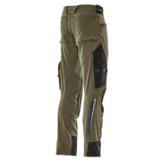 Mascot Adanced 17079 Water-Repellent Stretch Kneepad Work Trouser Moss Green - KNEE PAD TROUSERS