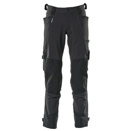 Mascot Adanced 17079 Water-Repellent Stretch Kneepad Work Trouser Navy Blue - KNEE PAD TROUSERS