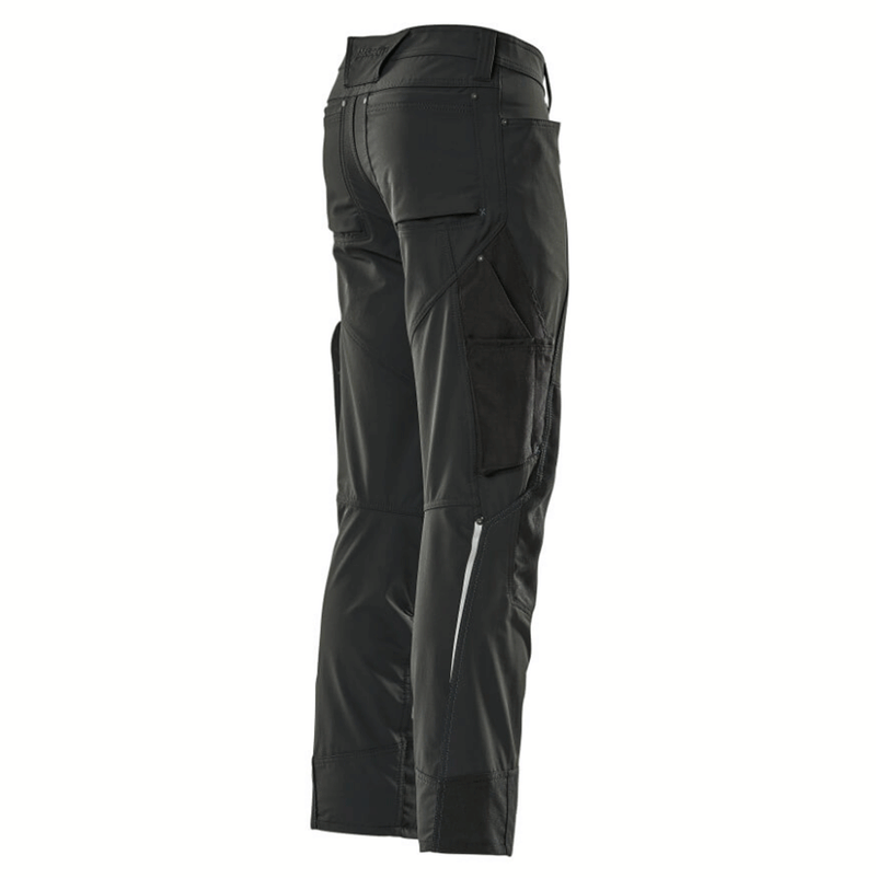 Mascot Advanced 17179 Ultimate Stretch Kneepad Work Trousers Black - KNEE PAD TROUSERS