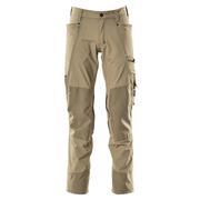 Mascot Advanced 17179 Ultimate Stretch Kneepad Work Trousers Light Khaki, 31" Waist 35" Leg - Apparel & Accessories > Clothing > Uniforms & Workwear > Contractor Pants & Coveralls SALE TROUSERS