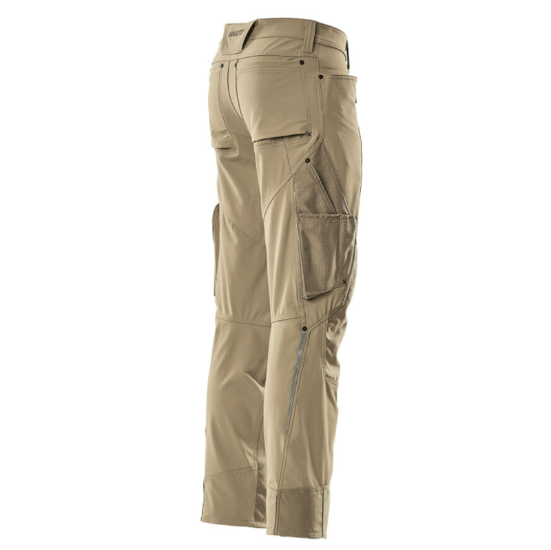 Mascot Advanced 17179 Ultimate Stretch Kneepad Work Trousers Light Khaki, 31" Waist 35" Leg - Apparel & Accessories > Clothing > Uniforms & Workwear > Contractor Pants & Coveralls SALE TROUSERS