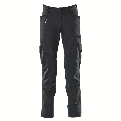 Mascot Advanced 17179 Ultimate Stretch Kneepad Work Trousers Navy Blue - KNEE PAD TROUSERS