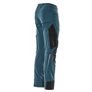 Mascot Advanced 17179 Ultimate Stretch Kneepad Work Trousers Petrol Blue - KNEE PAD TROUSERS