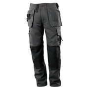 Mascot Lindos 07379 Kneepad Holster Pocket Work Trousers Grey - KNEE PAD TROUSERS