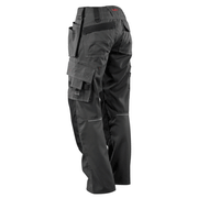 Mascot Lindos 07379 Kneepad Holster Pocket Work Trousers Grey - KNEE PAD TROUSERS