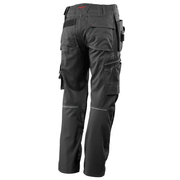 Mascot Lindos 07379 Kneepad Holster Pocket Work Trousers Grey - KNEE PAD TROUSERS