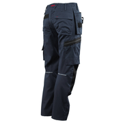 Mascot Lindos 07379 Kneepad Holster Pocket Work Trousers Navy Blue - KNEE PAD TROUSERS