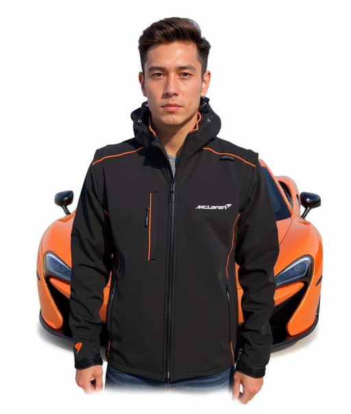 McLaren Water Repellent Stretch Softshell Jacket / Gilet - Official Workwear RRP £109.95 - Apparel & Accessories > Clothing > Outerwear > Coats & Jackets > Windbreakers SOFTSHELL JACKETS