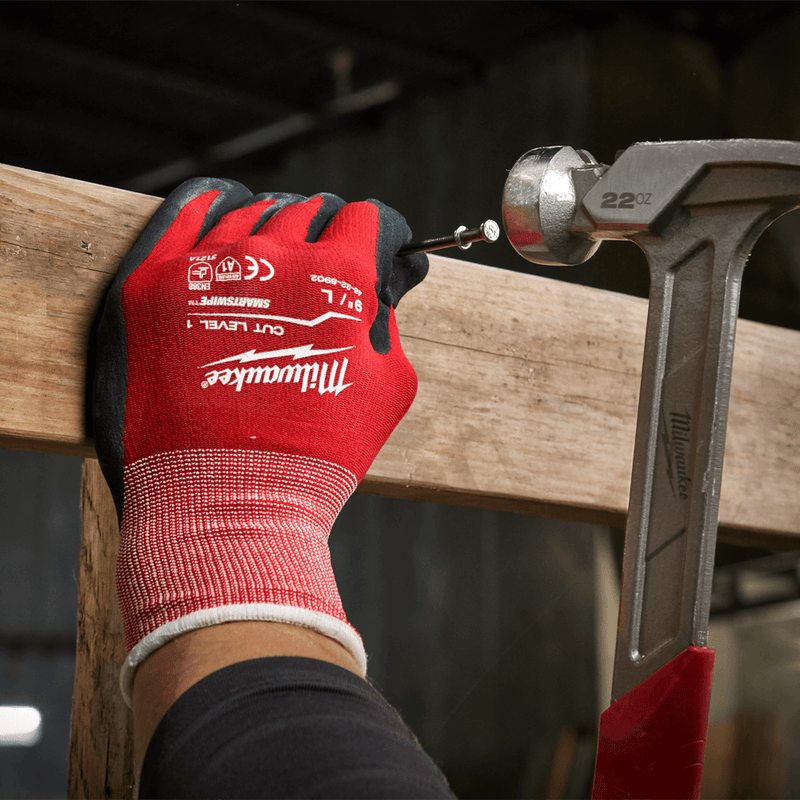 Milwaukee Cut Level 1 / A Smart Swipe Gloves - CUT GLOVES