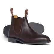 Mongrel Premium Leather Riding Boots - Brown - Sporting Goods > Outdoor Recreation > Equestrian > Riding Apparel & Accessories Riding Boots