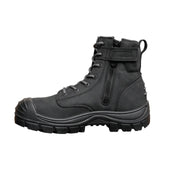 Munka Taurus Side Zip Work Boots - BLACK - Business & Industrial > Work Safety Protective Gear Mens Safety Boots