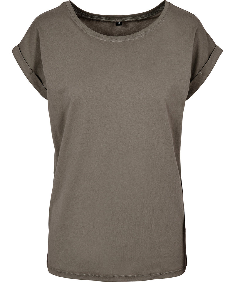 Organic Extended Shoulder T-shirt: Womens