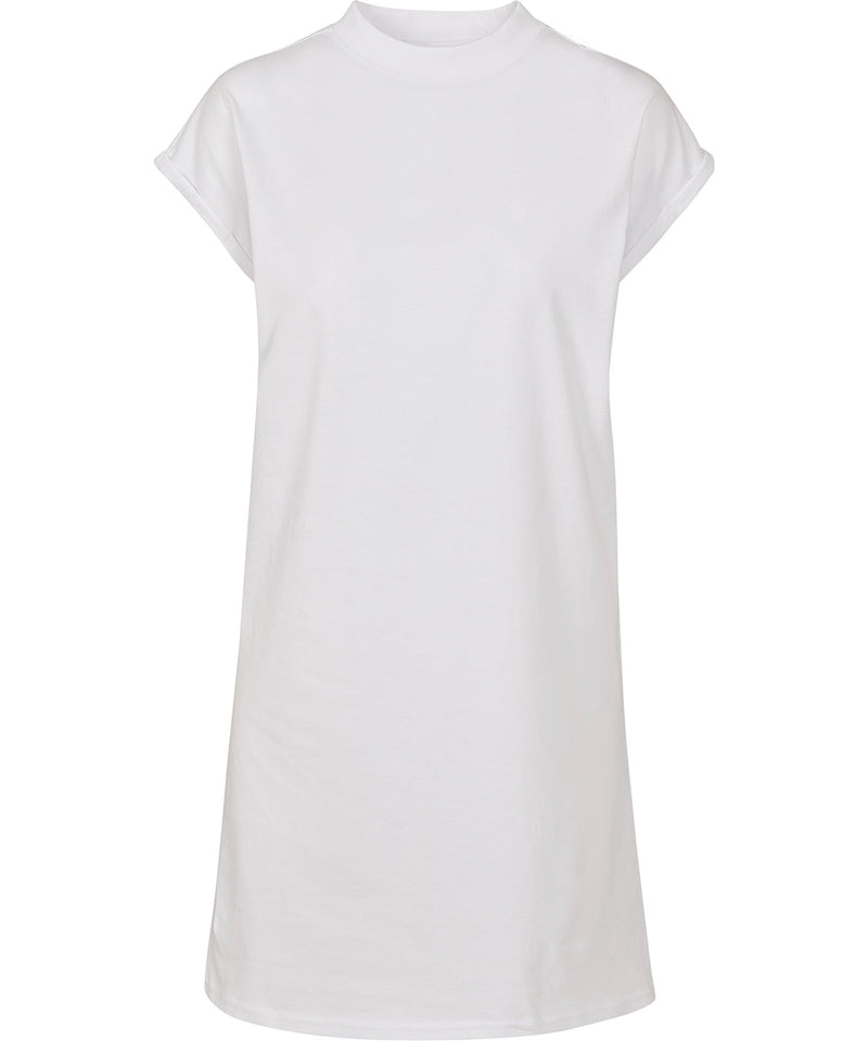 Organic Extended Shoulder T-shirt Dress: Womens