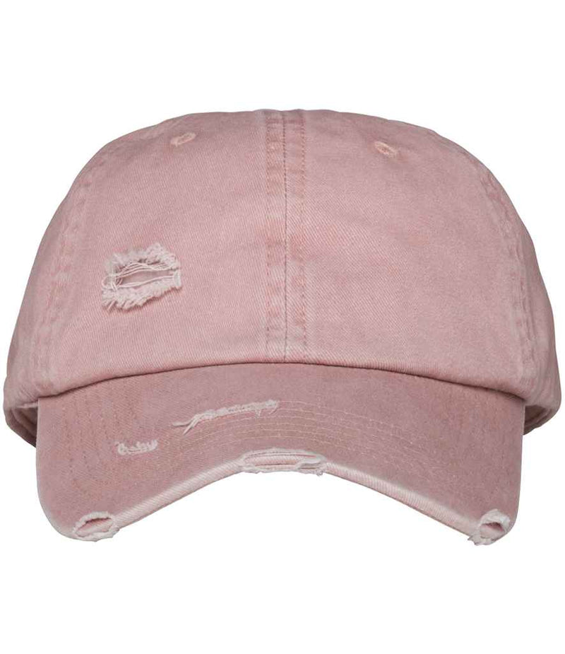 Organic Cotton Washed Destroyed Unisex Work Cap - Sustainable Workwear Range