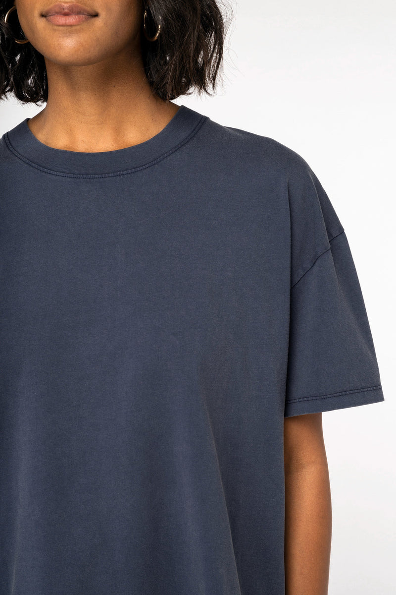 Organic Cotton Womens Oversize Washed Work T-shirt - Sustainable Workwear Range