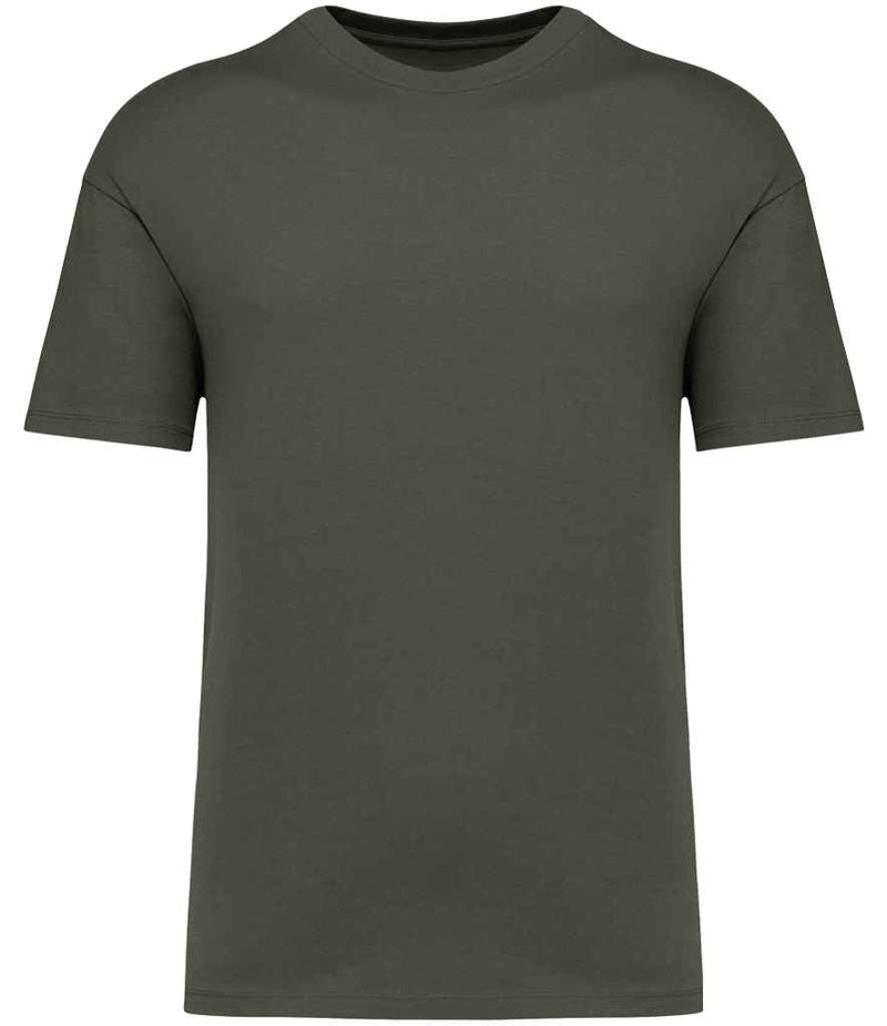 Organic Cotton Dropped Shoulder T-shirt: Unisex