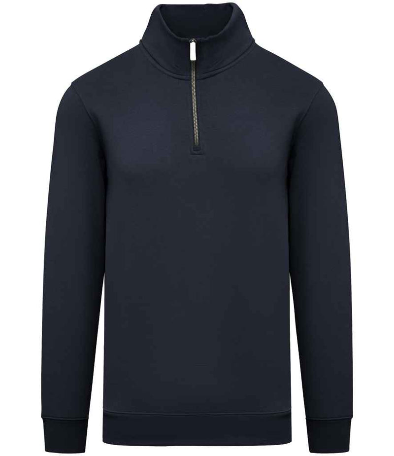 Organic Quarter Zip Sweatshirt: Mens