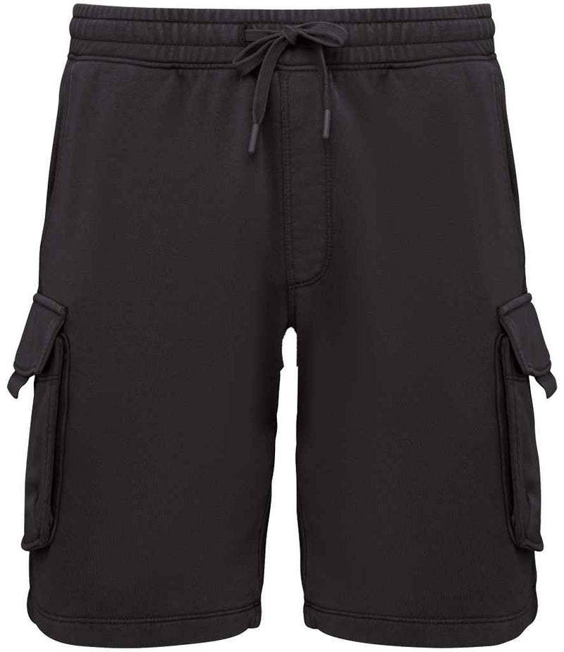 Organic Washed Effect Cargo Shorts