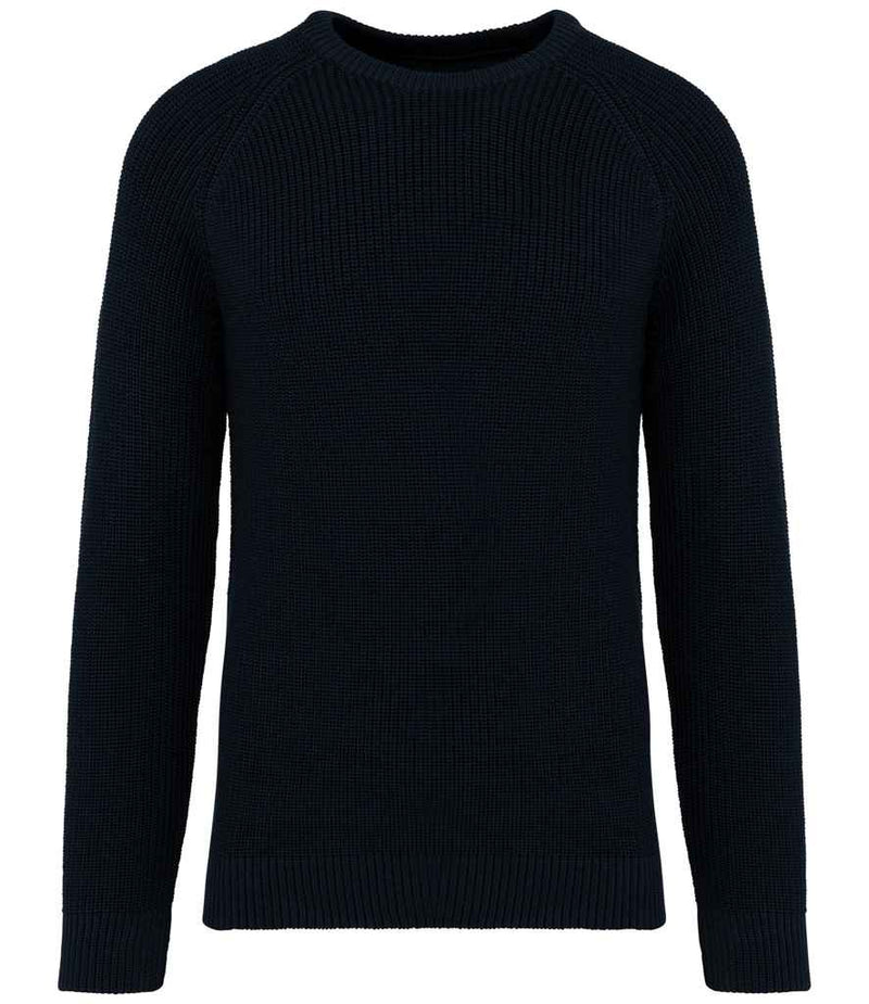Organic & Recycled Polyester Chunky Knit Sweatshirt