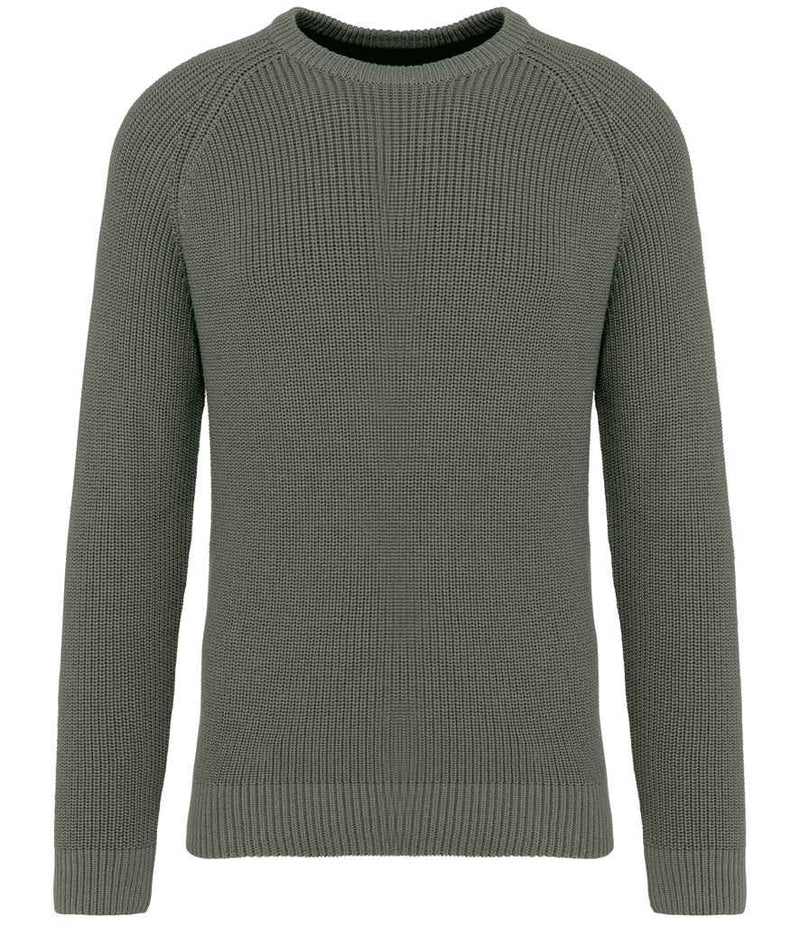 Organic & Recycled Polyester Chunky Knit Sweatshirt