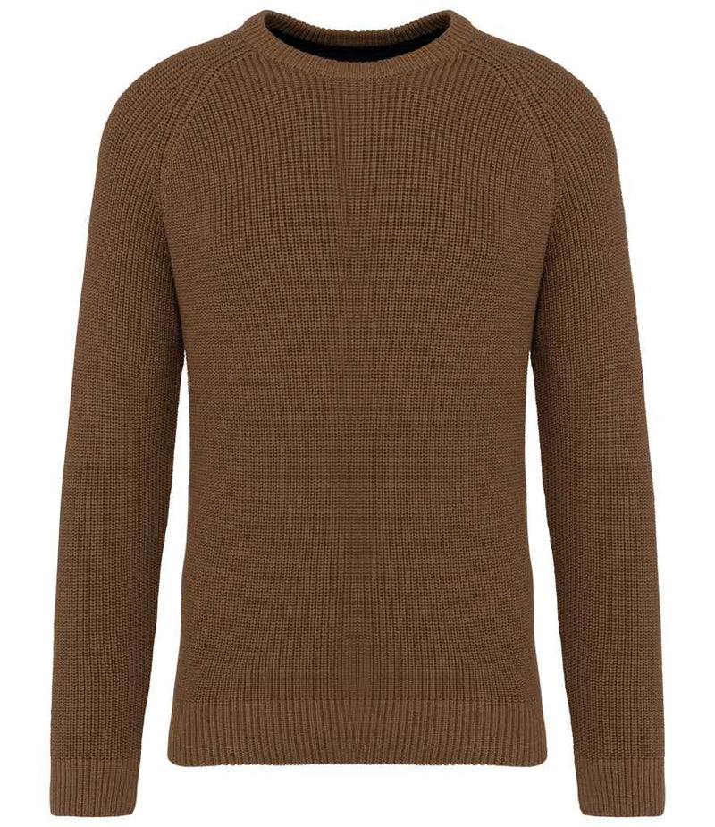 Organic & Recycled Polyester Chunky Knit Sweatshirt