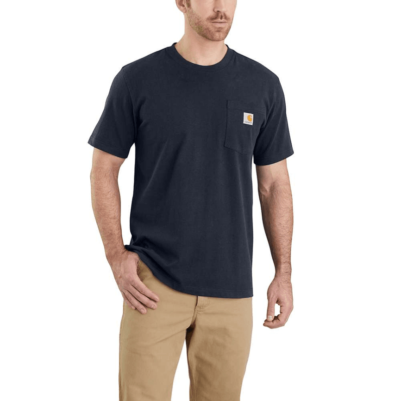 Carhartt 103296 Relaxed Fit Heavyweight Short Sleeve K87 Pocket T-Shirt - Apparel & Accessories > Clothing > Clothing Tops > T-Shirts T-SHIRTS