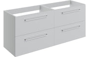 Nico 1180mm Wall Hung 2 Drawer Basin Unit Run (No Top) -
