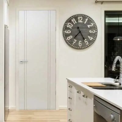 Novello White Primed Internal Door - All Sizes -