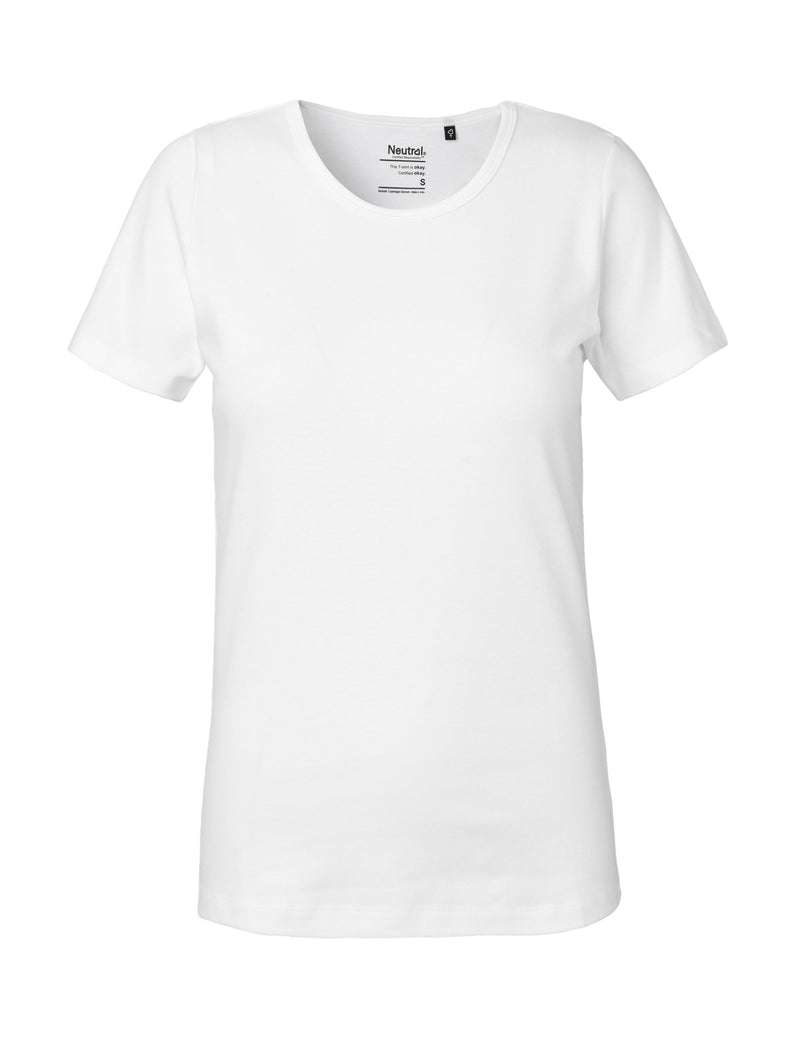 Fairtrade Organic Heavy Interlock T-shirt: Womens