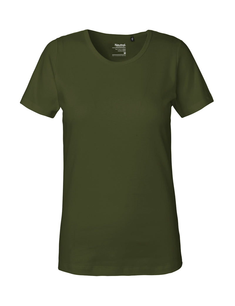 Fairtrade Organic Heavy Interlock T-shirt: Womens