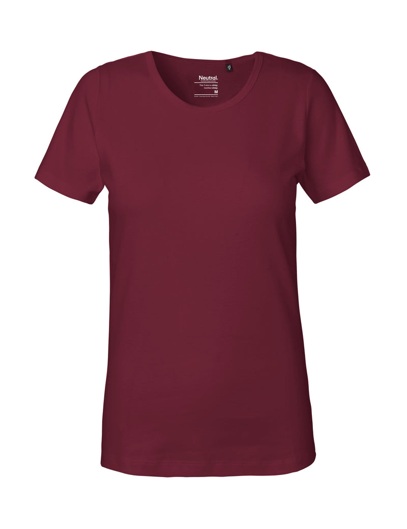 Fairtrade Organic Heavy Interlock T-shirt: Womens