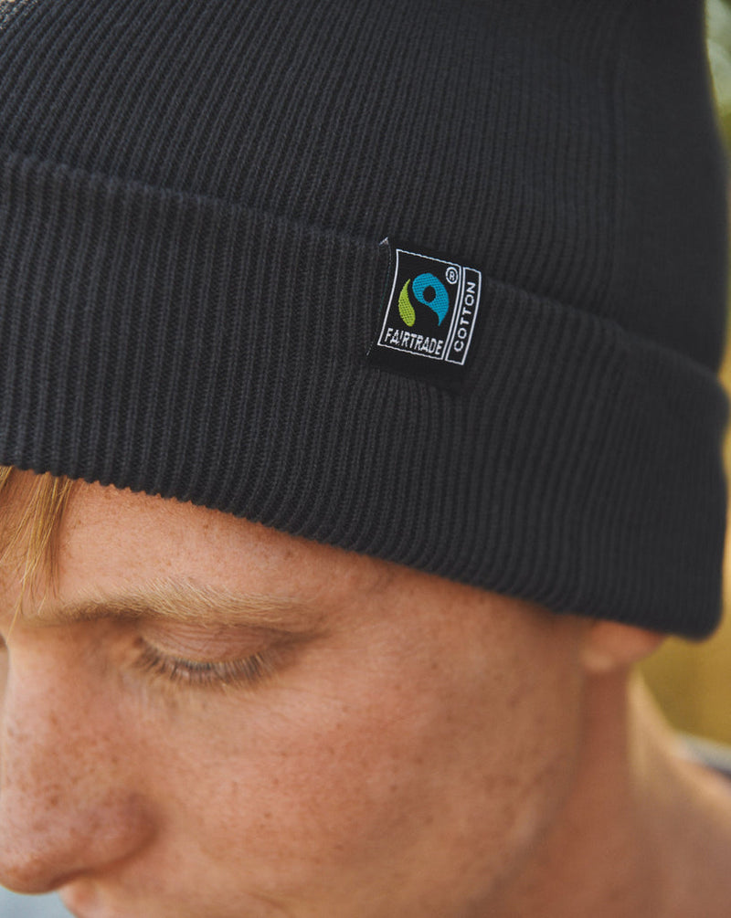 Fairtrade Organic Cotton Unisex Work Beanie Hat - Sustainable Workwear Range