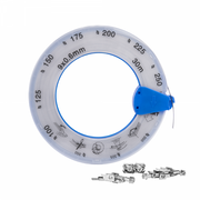 A2 Hose Clip Tape PVC Box + 50 Clips - Adjustable 304 Stainless Steel Duct Clamps Hose Pipe Clamps Air Ducting Clamp Worm Drive Hose Clamps - Home & Garden > Lawn & Garden > Watering & Irrigation > Garden Hose Fittings & Valves Tech Hose & Fittings