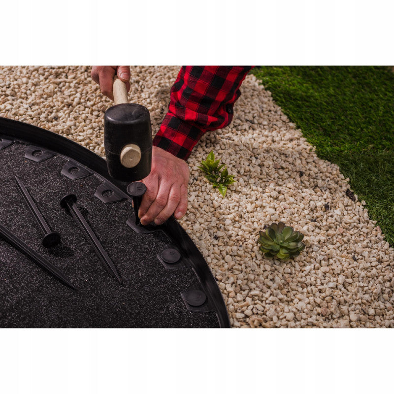 PEGS for Lawn Border Set Black - Hardware > Fencing & Barriers > Garden Borders & Edging Garden tools & Accesories